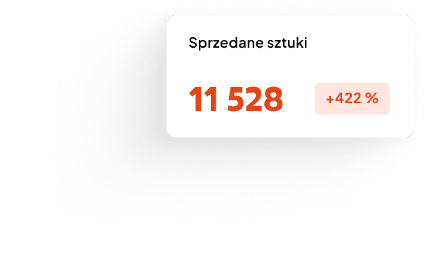 Graphics image of sales improve